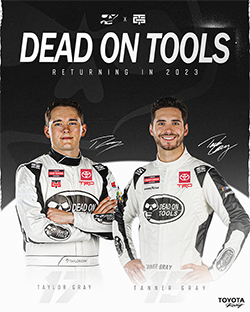 Dead On Tools Expands Partnership with Tricon Garage for 2023